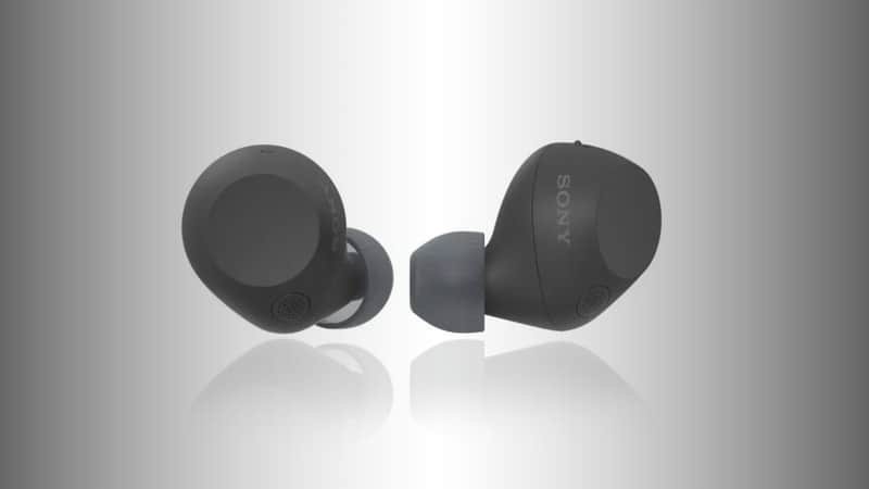 Sony WF-C710N Wireless Noise Canceling Bluetooth Earbud Headphones, Black image 1