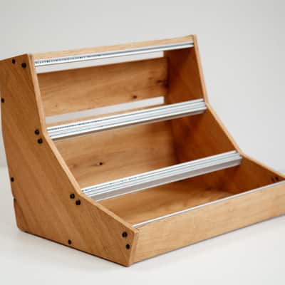 2 Many Synths 9U 84HP Solid Oak Eurorack case image 3