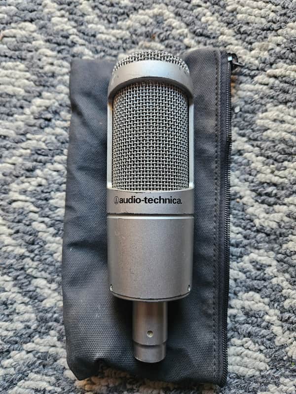 Audio-Technica AT3035 Large Diaphragm Cardioid Condenser Microphone 2010s - Silver image 1