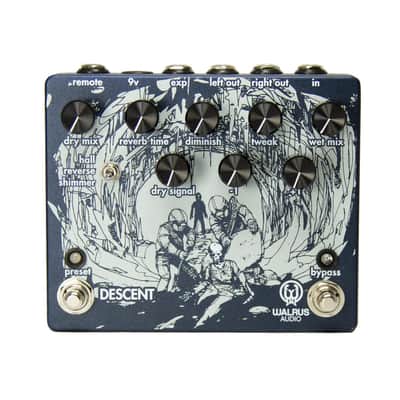 Walrus Descent Reverb/Octave Machine Guitar Effects Pedal image 1