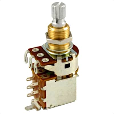 Bourns 500K Audio Guitar Pot w/ Push-Pull Switch