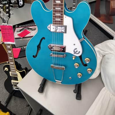 Epiphone Casino Classic Blue Worn image 3