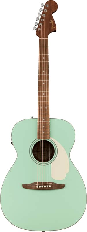 Fender California Standard Monterey E Electric-Acoustic Guitar Seafoam Green image 1