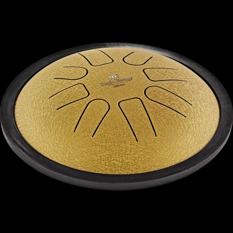 Meinl Sonic Energy Small Steel Tongue Drum, C Minor - Gold image 1