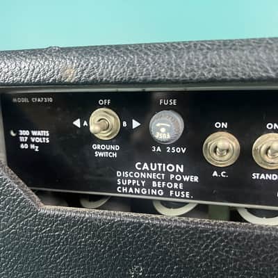 Immagine Fender PA 100 Mixer Amplifier Guitar Bass 100 watt 1970s amp - 17