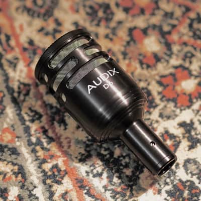 Audix D6 Dynamic Kick Drum Microphone 2010s - Black image 1