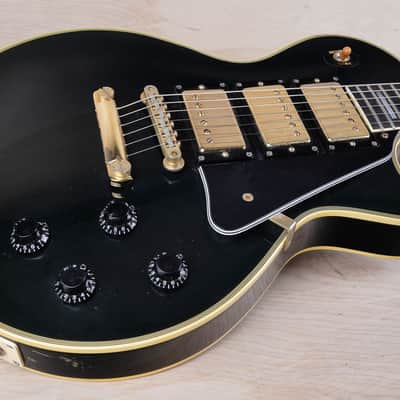 Greco Mint Collection EGC-600 MIJ 1984 Ebony 3 Pickup Black Beauty '68 Reissue Screamin PAFs Japan w/ Bag image 4