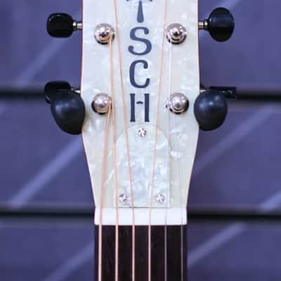 Gretsch Roots Collection G9201 Honey Dipper Shed Roof Brass Body Resonator Guitar image 4