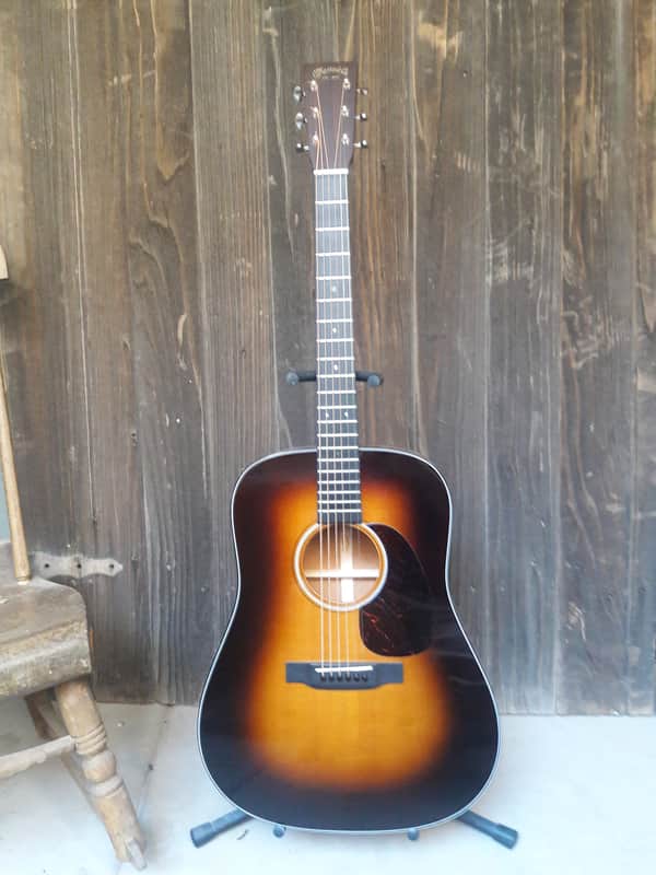 Martin D-18 2015 Music Villa Hot Rod short scale 1935 Dark Sunburst image 1