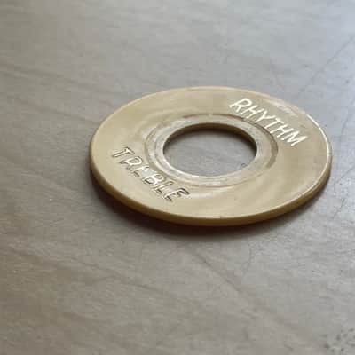 vintage 1960's 1968 Gibson switch ring for les paul paf burst Switchcraft poker chip 1969 1970 1971 image 4