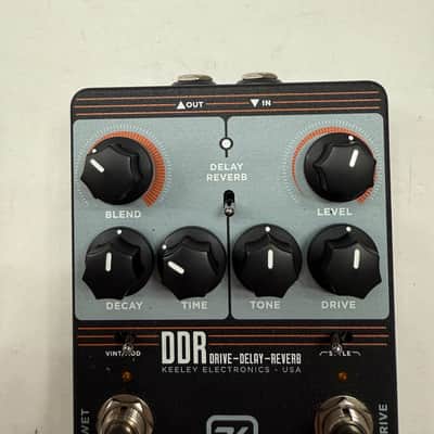 Keeley Electronics DDR Drive Delay Reverb Overdrive Guitar Multi Effects Pedal image 3