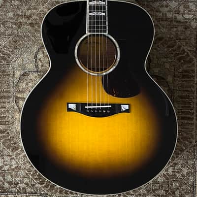 Eastman AC630-SB Jumbo Acoustic Guitar w/ Hard Case & Free Pro Setup image 1