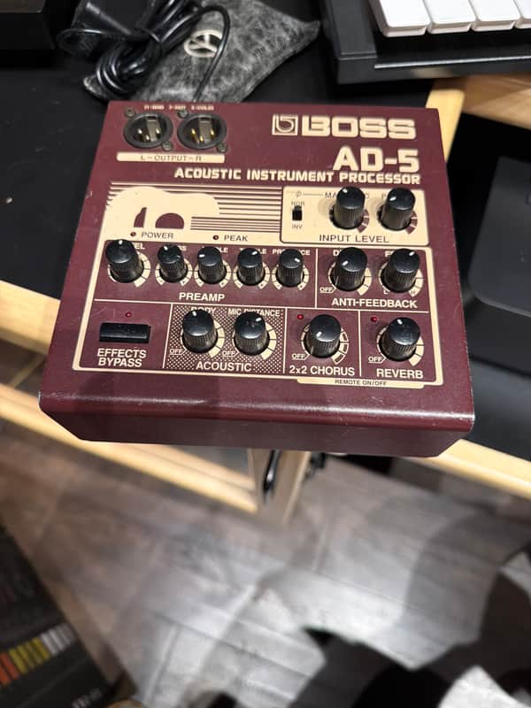 Boss AD-5 Acoustic Instrument Processor