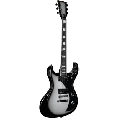 Dunable Gnarwhal DE Electric Guitar (with Gig Bag), Silverburst image 2