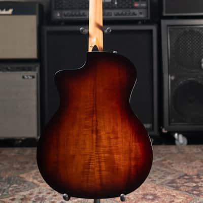 Taylor 224ce-K DLX Grand Auditorium Acoustic/Electric Guitar - Shaded Edgeburst with Hardshell Case image 8