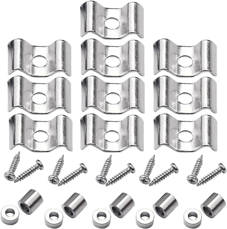 5 Sets Electric Guitar String Trees Guides Retainers with Mounting Screws image 1