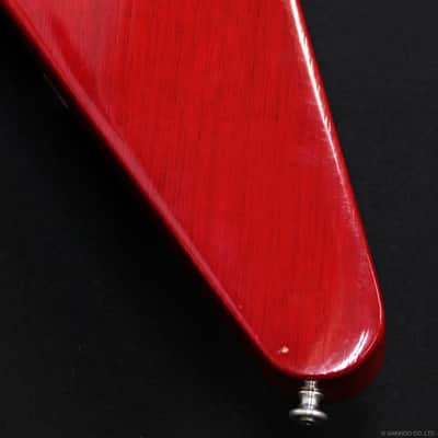 Gibson Custom Shop 1967 Flying V-K Korina w/Vibrola 2001 Cherry image 18