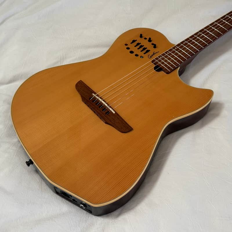 2000 Godin Multiac Steel Duet Natural Acoustic/Electric Guitar - Free Pro Setup image 1