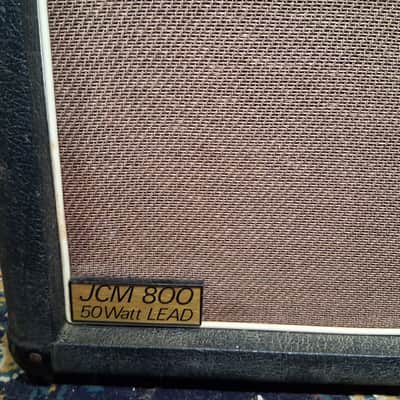 1985 Marshall JCM 800 Lead Series Model 4212 50-Watt Master Volume 2x12 Combo Serviced image 2