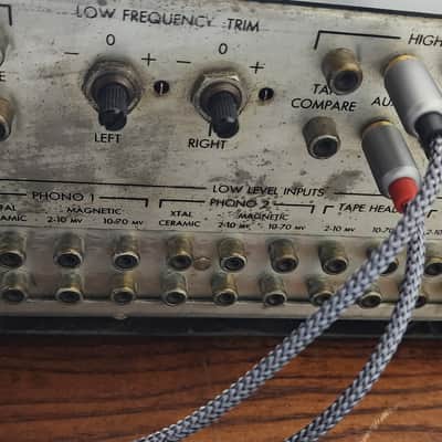 McIntosh C20 Stereo Tubes Preamp 1961 - 1963 - Black / Silver image 4