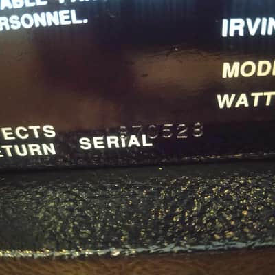 Randall RG100ES with Footswitch DimeBag Pantera SUPER RARE image 19