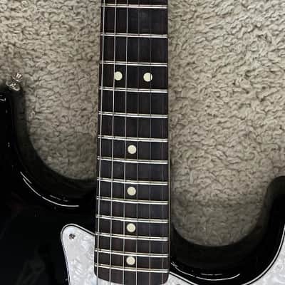 Mint Fender Limited Tom Delonge Blink 182 Black Stratocaster Electric Guitar with Bag image 5