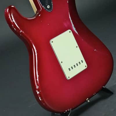 Fender Custom Shop 1971 Stratocaster Relic Midnight Wine over Lucerne Aqua Firemist image 12