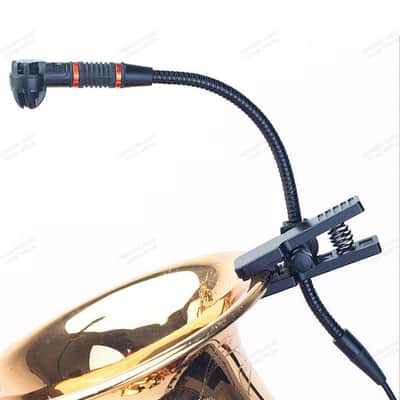 Instrument Microphone Clips Mount Mic Stand Holder for Saxophone Bass Trumpet image 4