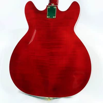 Hagstrom '67 Viking II Hollowbody - Wild Cherry image 2