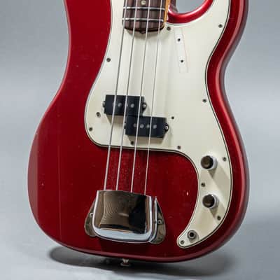 Fender Precision Bass 1966, Candy Apple Red image 3