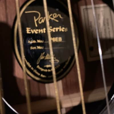 Parker p6eb acoustic electric guitar image 4