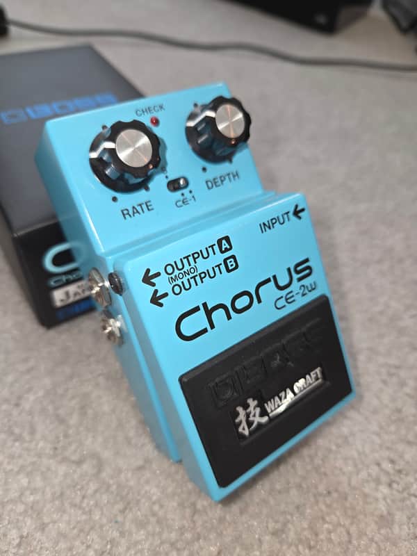 Boss CE-2W Chorus Waza Craft 2016 - Present - Blue image 1