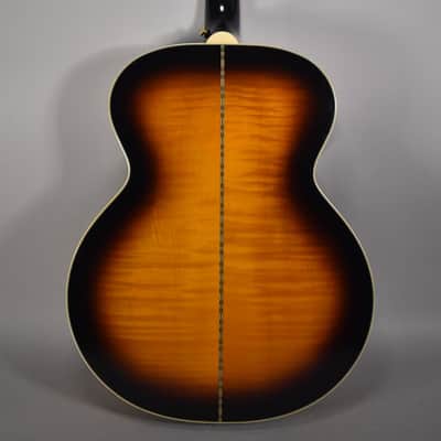 2025 Epiphone J-200 Acoustic-Electric Guitar | Aged Vintage Sunburst Gloss Finish image 3