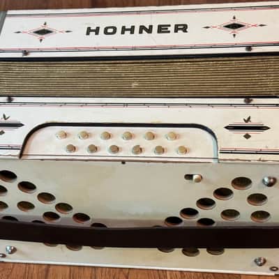 Hohner German Student Accordion Vintage Early 20th Century AS-IS Project image 4