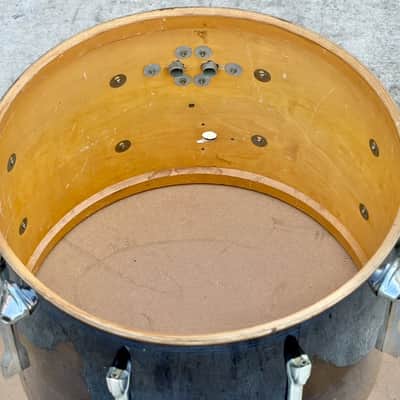 Vintage Premier 1960's 20" Bass Drum Blue for Drum Set Kick Kit image 7
