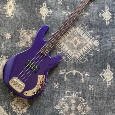 G&L CFL Research L-1000 with Drake Custom bass 33” conversion neck 2025 - Royal Purple Metallic image 1