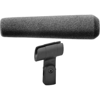 Sennheiser MKH-416 Short Interference Tube Microphone Bundle with MS7701B Tripod Microphone Stand and 25' XLR Cable image 2