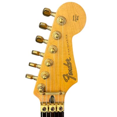 Fender Japan STR-80R Stratocaster 1986-1987 - Black Burst - Vintage image 10