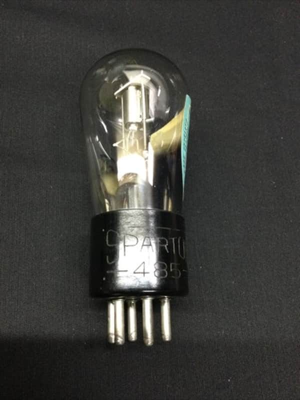 SPARTON 485 Globe Radio Vacuum Tube Engraved Base HICKOK Tested A.9092 image 1
