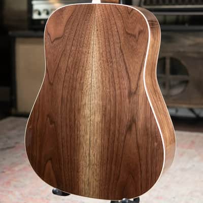 Martin Custom Shop Dreadnought Acoustic Guitar - Black Walnut with Hardshell Case image 2