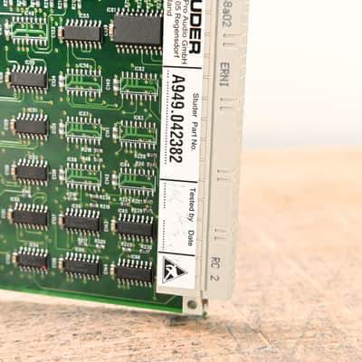 Studer AES/EBU M1 Card 16-CH AES/EBU Card (Input SRCs) for D21m & D23m CG01H25 image 9