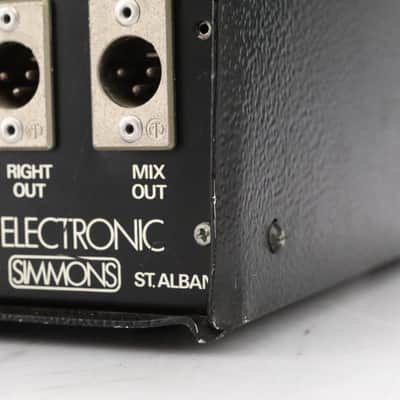 Simmons SDSV Electronic Drum Machine Synthesizer Rack #49100 image 12