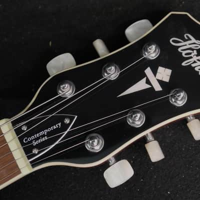 Hofner HCT-VTH-D-SP-SB Verythin CT SPECIAL Semi hollow Fame Maple Top New COMPACT like small 335 2 Humbuckers one a  P90 image 5