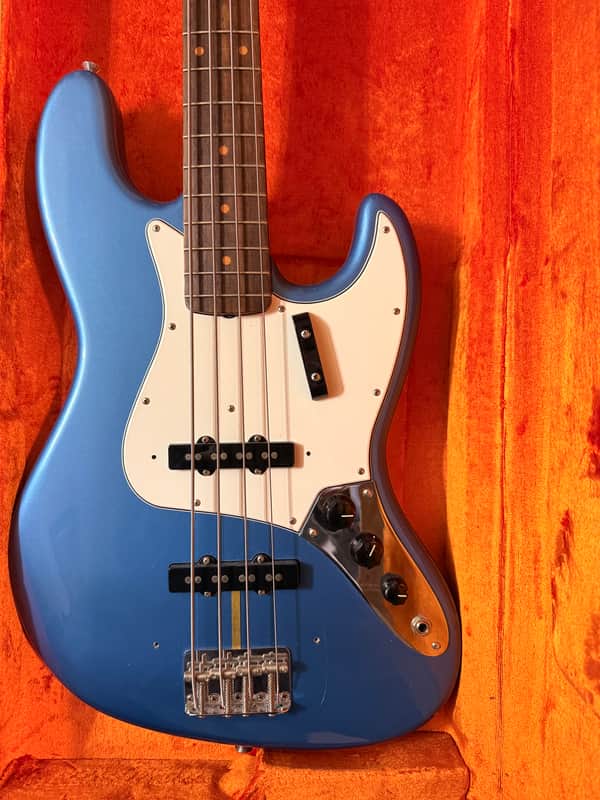 Fender AVRI 64 Jazz Bass 2010’s - Lake Placid Blue image 1