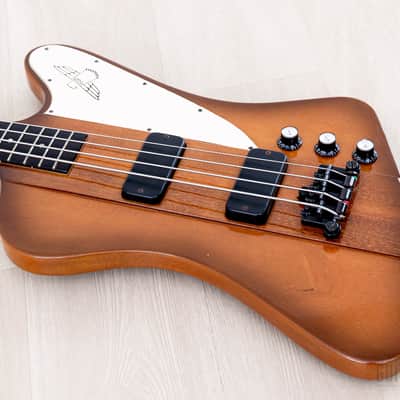 1999 Gibson Thunderbird IV Limited Edition Neck Through Bass Natural Burst w/ Case image 10