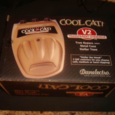Danelectro Cool Cat CTO-2 Trans Overdrive V2 Guitar Pedal image 2