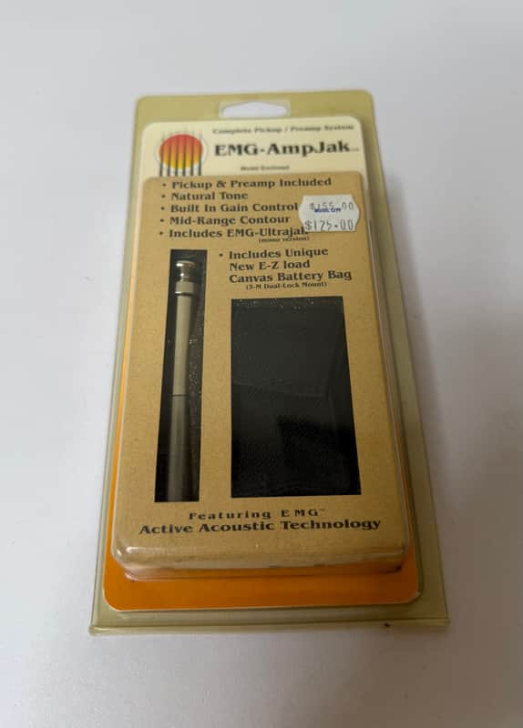 EMG AmpJak AJ-93 Active Acoustic Pickup & Preamp System (New Old Stock) image 1