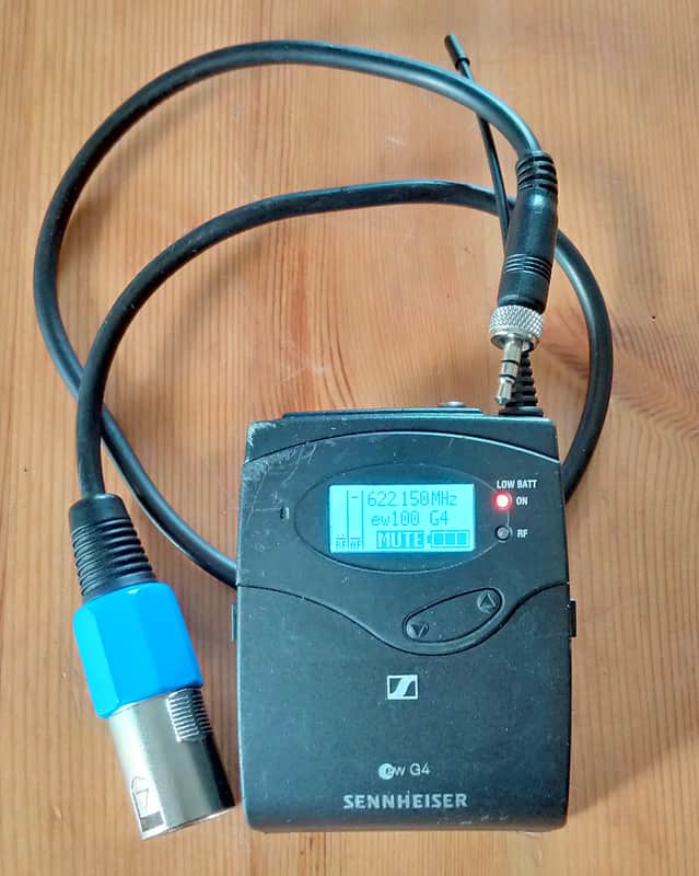 Sennheiser EK100 G4 Diversity Receiver - GB 606-648 MHz (for EW100 G4 System) image 1