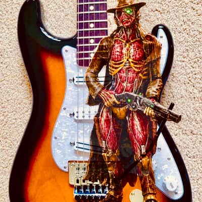 ‘23 Fender | Strat | Dave Murray of Iron Maiden 🧟‍♀️ Signature | 2-Color Sunburst | Mexico 🇲🇽 | Mint! image 1
