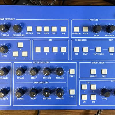 Groove Synthesis 3rd Wave 24-Voice Desktop Wavetable Synthesizer 2023 - Present - Blue image 1